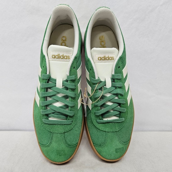 Adidas VL Court 2.0 Casual Sneakers JH5077 Green Suede Gum Sole Men Size 8 - Picture 5 of 13